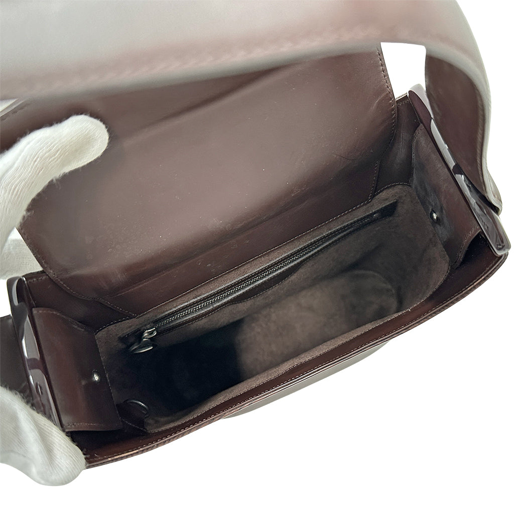LOUIS VUITTON ルイ・ヴィトン ヴェルソー ショルダーバッグ エピ モカ M5281D レディース 【中古】