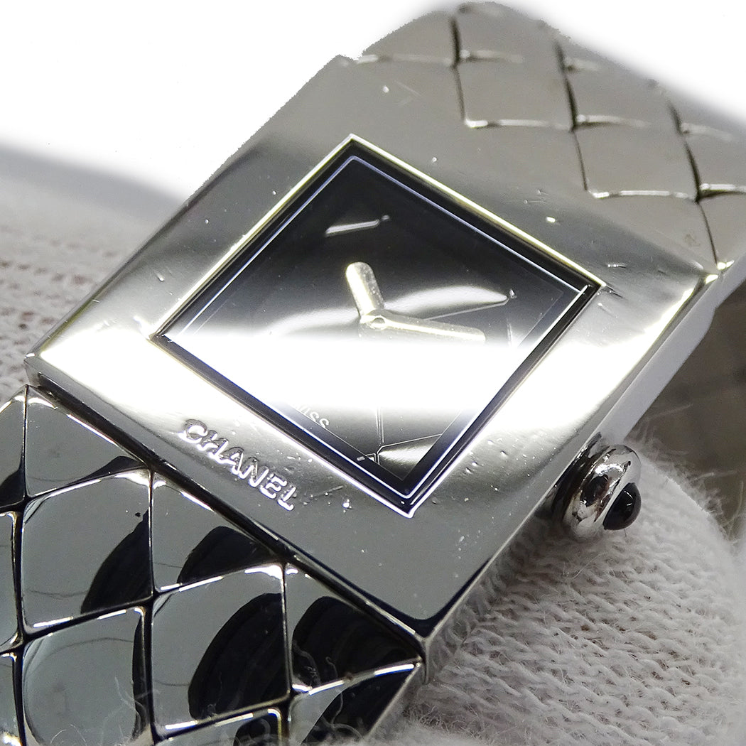 CHANEL シャネル マトラッセ H0009 レディース 腕時計 クオーツ QZ ステンレス 磨き済み【中古】