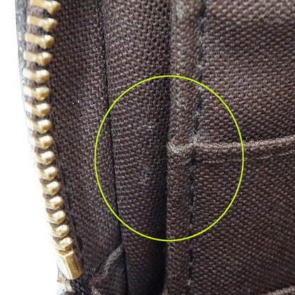 LOUIS VUITTON ルイ・ヴィトン バムバッグ・ブルックリン ショルダーバッグ ダミエ エベヌ ブラウン N41101 ダミエキャンバス メンズ 【中古】