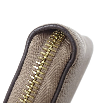 LOUIS VUITTON ルイ・ヴィトン ジッピー ウォレット 長財布 バイカラー モノグラム アンプラント トゥルトレール クレーム M69794 レディース 【中古】