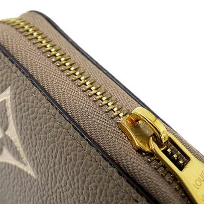 LOUIS VUITTON ルイ・ヴィトン ジッピー ウォレット 長財布 バイカラー モノグラム アンプラント トゥルトレール クレーム M69794 レディース 【中古】