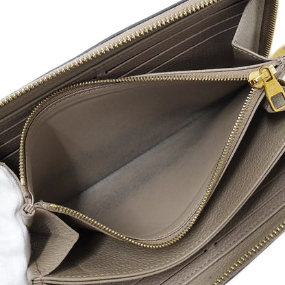 LOUIS VUITTON ルイ・ヴィトン ジッピー ウォレット 長財布 バイカラー モノグラム アンプラント トゥルトレール クレーム M69794 レディース 【中古】