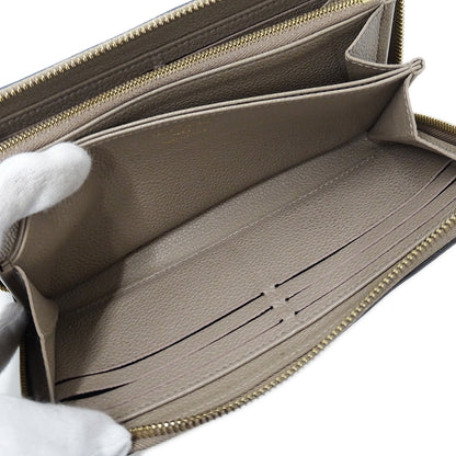 LOUIS VUITTON ルイ・ヴィトン ジッピー ウォレット 長財布 バイカラー モノグラム アンプラント トゥルトレール クレーム M69794 レディース 【中古】