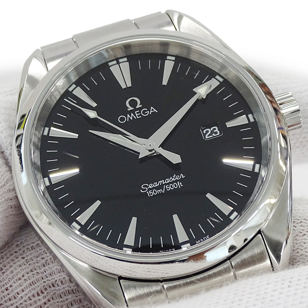OMEGA オメガ シーマスター アクアテラ 2517.50 メンズ 腕時計 クオーツ QZ ステンレス 磨き済み 【中古】