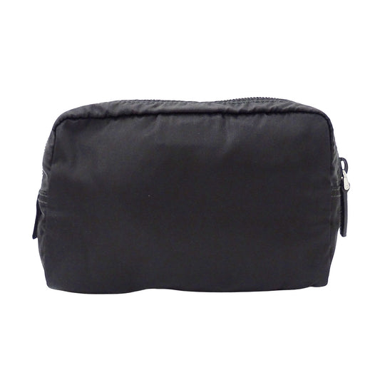 PRADA プラダ ポーチ ブラック 1NA021 ナイロン レディース メンズ 【中古】