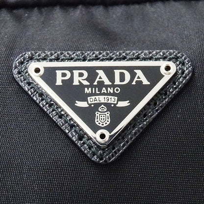 PRADA プラダ ポーチ ブラック 1NA021 ナイロン レディース メンズ 【中古】