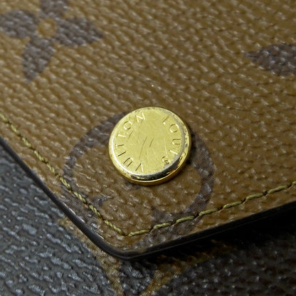 LOUIS VUITTON ルイ・ヴィトン ポルトフォイユ ヴィクトリーヌ 三つ折り財布 モノグラム リバース M81557 レディース 【中古】
