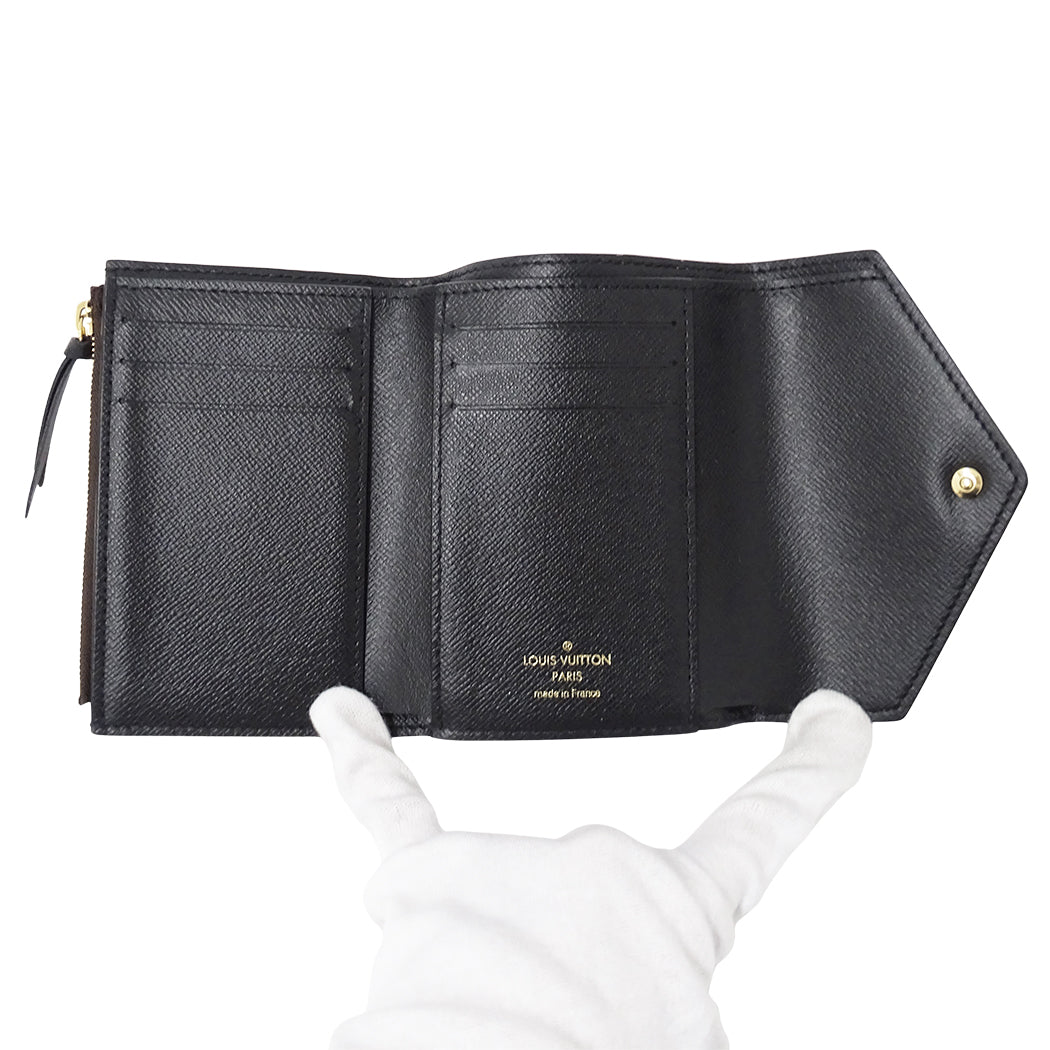 LOUIS VUITTON ルイ・ヴィトン ポルトフォイユ ヴィクトリーヌ 三つ折り財布 モノグラム リバース M81557 レディース 【中古】