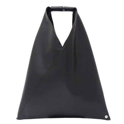 Maison Margiela メゾン マルジェラ エムエムシックス MM6 ジャパニーズバッグ スモール トートバッグ ブラック レザー レディース メンズ 【中古】