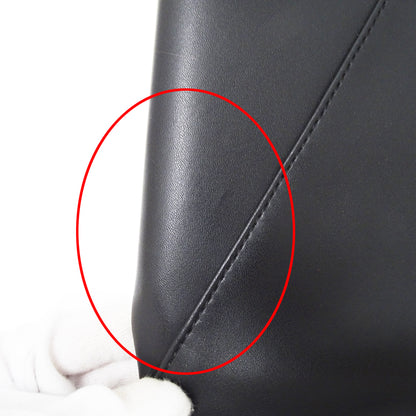 Maison Margiela メゾン マルジェラ エムエムシックス MM6 ジャパニーズバッグ スモール トートバッグ ブラック レザー レディース メンズ 【中古】
