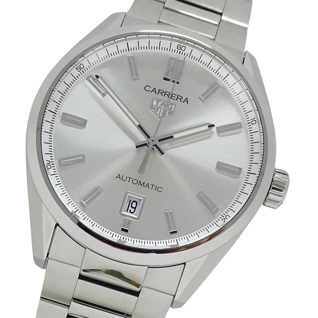 TAG Heuer タグホイヤー カレラ WBN2111 BA0639 メンズ 腕時計 自動巻き SS 磨き済み【中古】