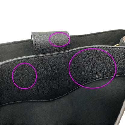 LOUIS VUITTON ルイ・ヴィトン LVリバーサイド 2wayバッグ ダミエ ノワール N40050 レディース 【中古】
