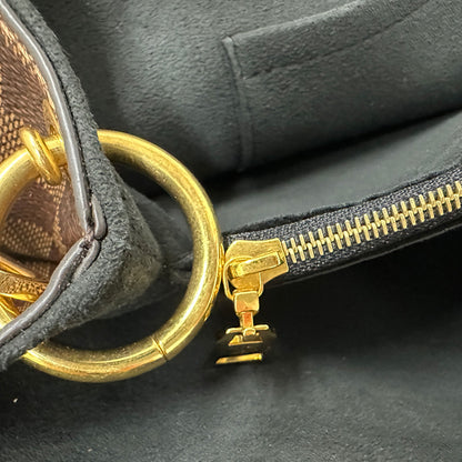 LOUIS VUITTON ルイ・ヴィトン LVリバーサイド 2wayバッグ ダミエ ノワール N40050 レディース 【中古】