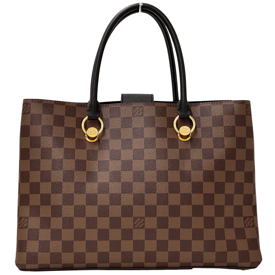 LOUIS VUITTON ルイ・ヴィトン LVリバーサイド 2wayバッグ ダミエ ノワール N40050 レディース 【中古】