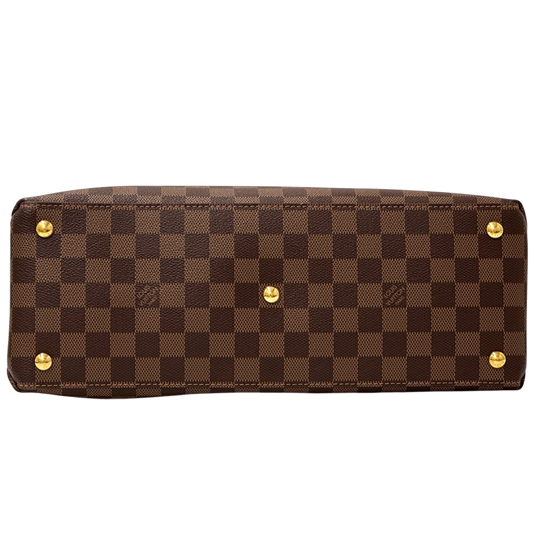LOUIS VUITTON ルイ・ヴィトン LVリバーサイド 2wayバッグ ダミエ ノワール N40050 レディース 【中古】