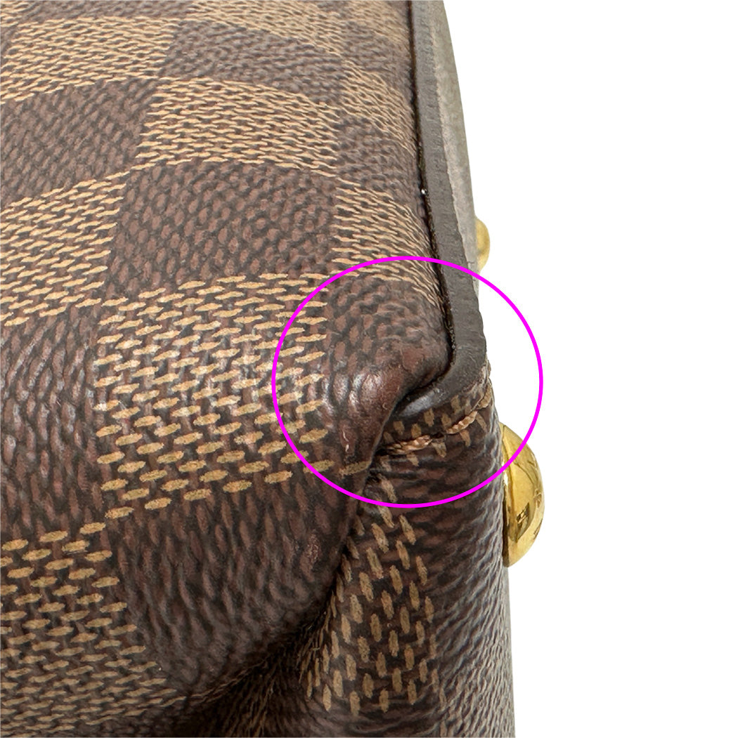 LOUIS VUITTON ルイ・ヴィトン LVリバーサイド 2wayバッグ ダミエ ノワール N40050 レディース 【中古】