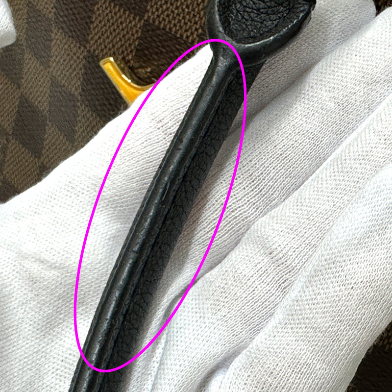 LOUIS VUITTON ルイ・ヴィトン LVリバーサイド 2wayバッグ ダミエ ノワール N40050 レディース 【中古】