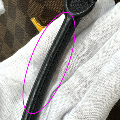 LOUIS VUITTON ルイ・ヴィトン LVリバーサイド 2wayバッグ ダミエ ノワール N40050 レディース 【中古】
