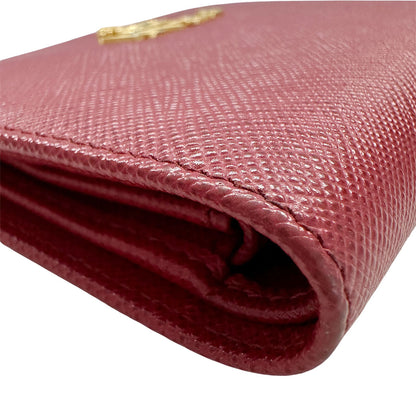 PRADA プラダ コインケース レッド レディース 【中古】