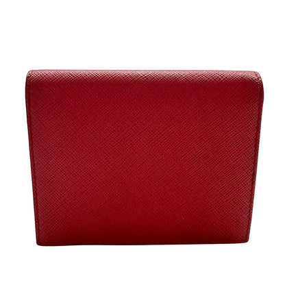 PRADA プラダ コインケース レッド レディース 【中古】