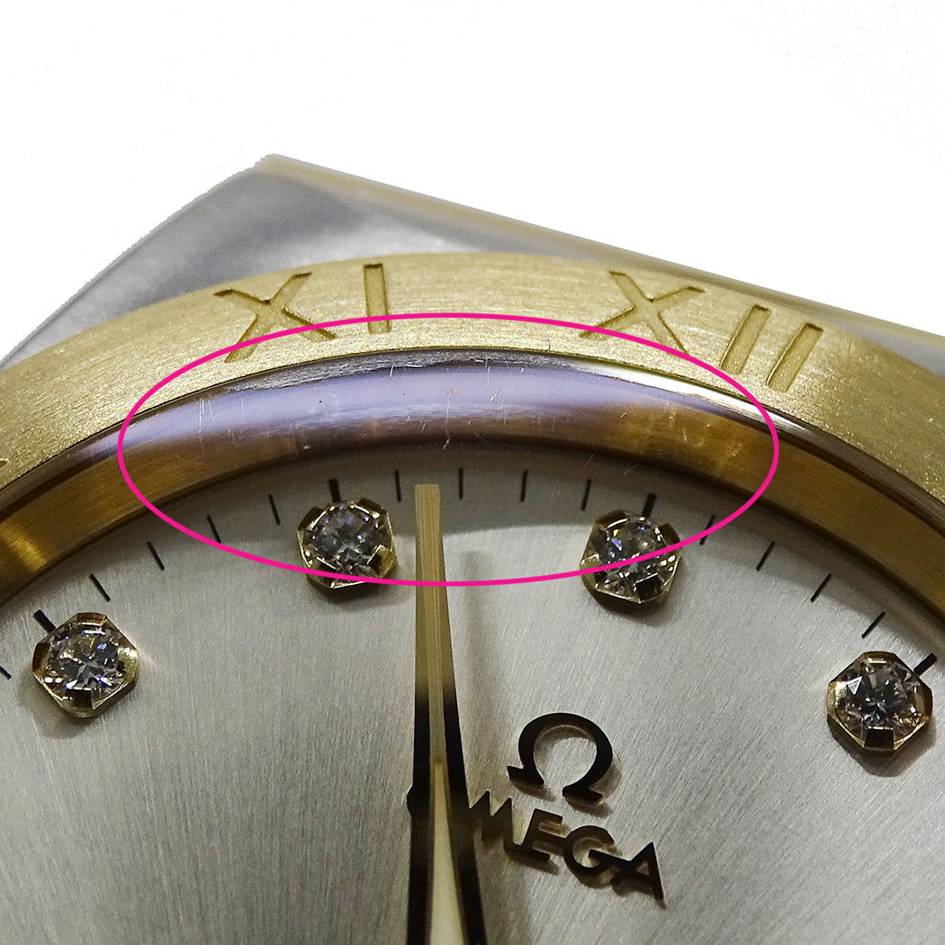OMEGA オメガ コンステレーション 123.20.38.21.52.002 メンズ 腕時計 自動巻き SS YG 磨き済み【中古】