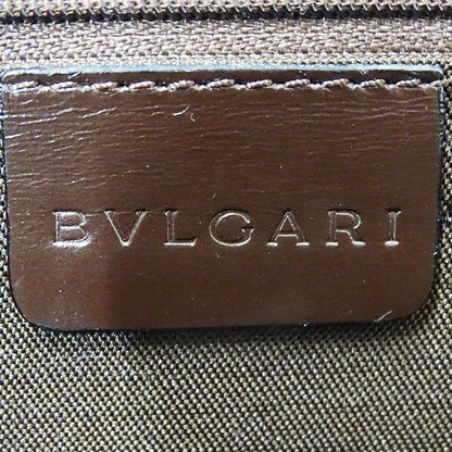 BVLGARI ブルガリ 2wayバッグ クラシコ カーキグリーン レザー レディース 【中古】