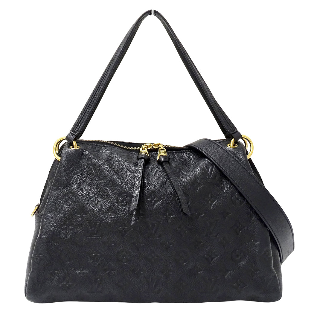 LOUIS VUITTON ルイ・ヴィトン ポンテュ PM 2wayバッグ モノグラム アンプラント ノワール M43721 レディース 【中古】