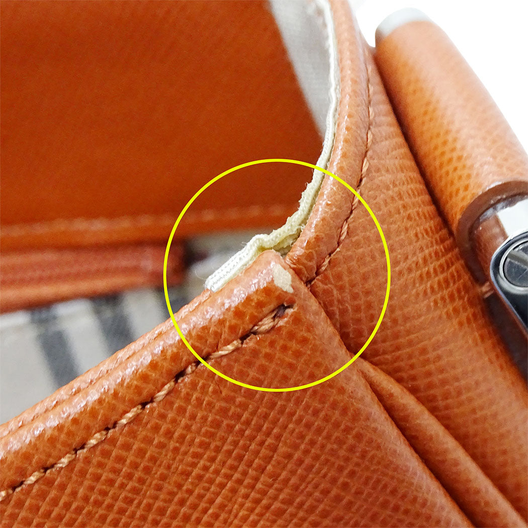 BURBERRY バーバリー ショルダーバッグ テラコッタ レザー レディース 【中古】