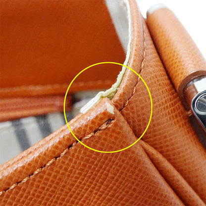 BURBERRY バーバリー ショルダーバッグ テラコッタ レザー レディース 【中古】