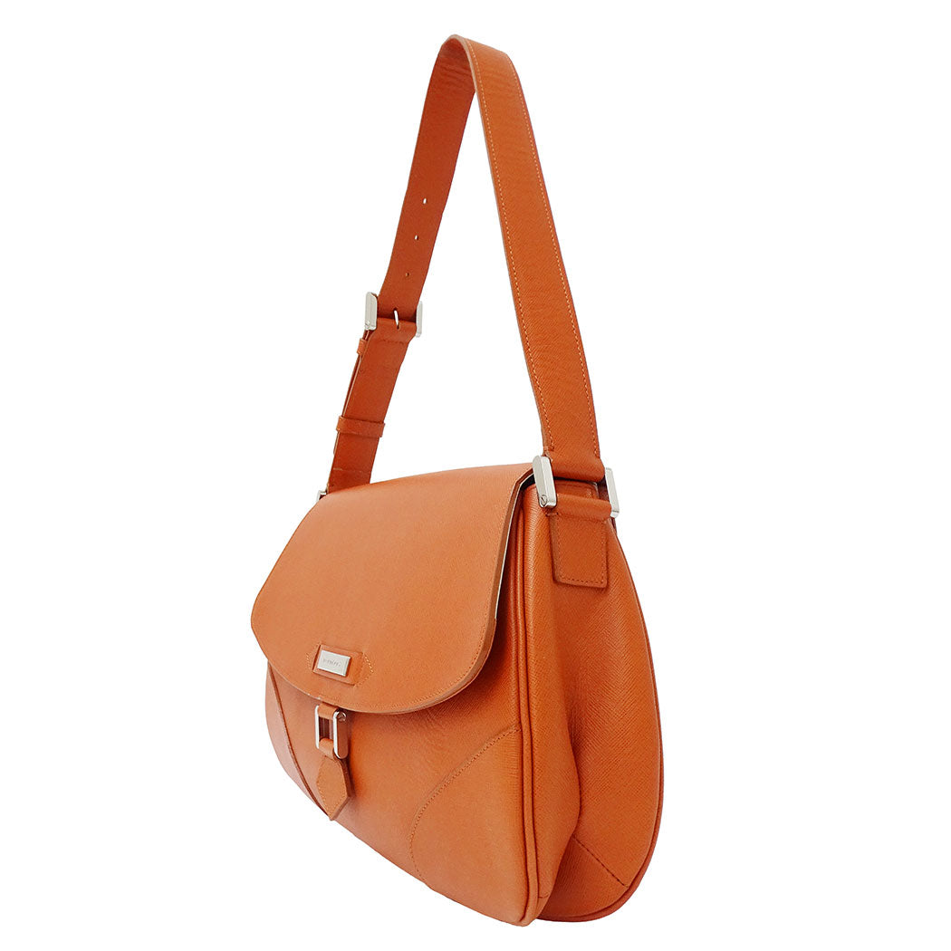 BURBERRY バーバリー ショルダーバッグ テラコッタ レザー レディース 【中古】