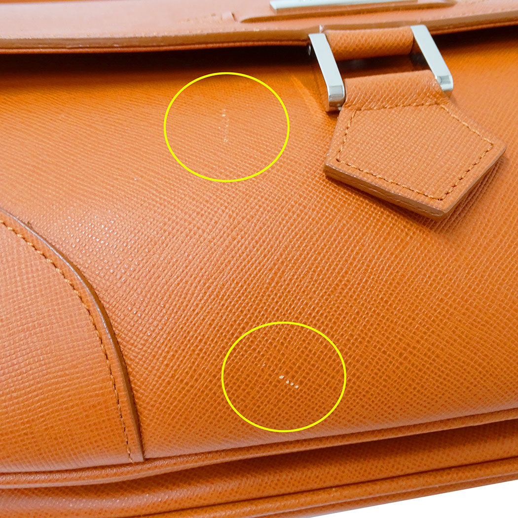 BURBERRY バーバリー ショルダーバッグ テラコッタ レザー レディース 【中古】