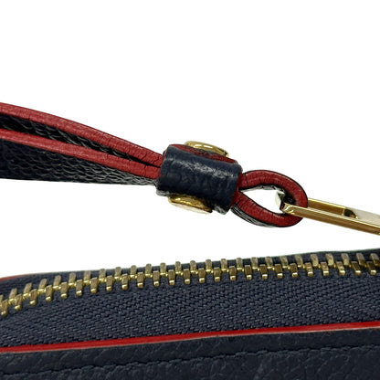 LOUIS VUITTON ルイ・ヴィトン ジッピー ウォレット 長財布 モノグラム アンプラント マリーヌルージュ ネイビー M62121 レディース 【中古】