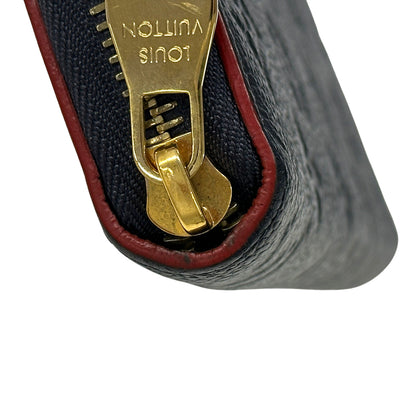 LOUIS VUITTON ルイ・ヴィトン ジッピー ウォレット 長財布 モノグラム アンプラント マリーヌルージュ ネイビー M62121 レディース 【中古】