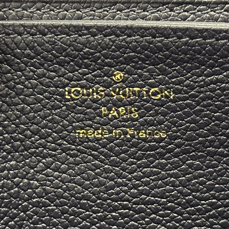 LOUIS VUITTON ルイ・ヴィトン ジッピー ウォレット 長財布 モノグラム アンプラント マリーヌルージュ ネイビー M62121 レディース 【中古】