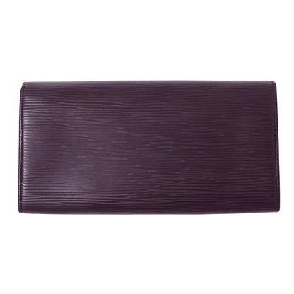 LOUIS VUITTON ルイ・ヴィトン ポルトフォイユ サラ 長財布 エピ カシス M6374K レディース 【中古】