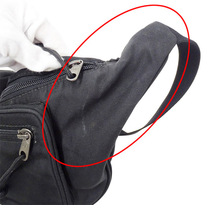 BALENCIAGA バレンシアガ エクスプローラー サスティナブル ボディバッグ ウエストバッグ ブラック 482389 ナイロン メンズ 【中古】