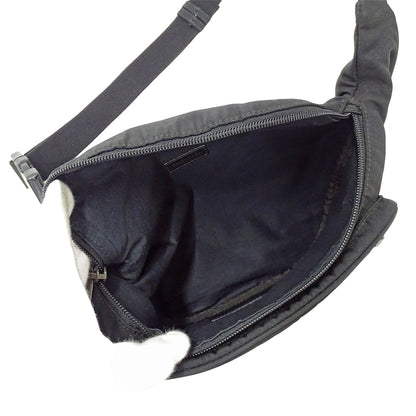 BALENCIAGA バレンシアガ エクスプローラー サスティナブル ボディバッグ ウエストバッグ ブラック 482389 ナイロン メンズ 【中古】