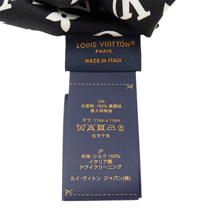 LOUIS VUITTON ルイ・ヴィトン シュシュ・モノグラム シルエット その他アクセサリー シルク ノワール レディース M97250 【中古】