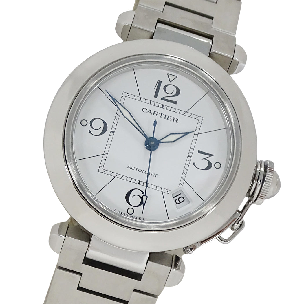 Cartier カルティエ パシャC W31074M7 ボーイズ 腕時計 自動巻き AT ステンレス 磨き済み【中古】