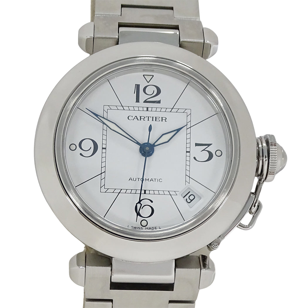 Cartier カルティエ パシャC W31074M7 ボーイズ 腕時計 自動巻き AT ステンレス 磨き済み【中古】