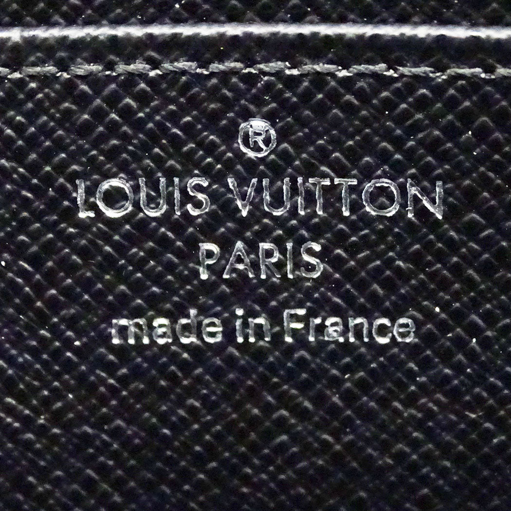 LOUIS VUITTON ルイ・ヴィトン ポルトフォイユ・ツイスト ステッカー 長財布 ノワール マルチカラー M62008 エピレザー レディース メンズ 【中古】