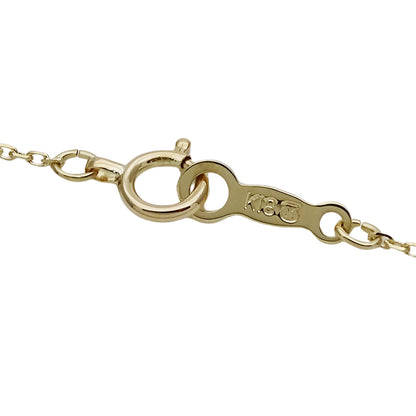 MIKIMOTO ミキモト ネックレス K18 アコヤパール 真珠 ハート ゴールド レディース 磨き済み【中古】