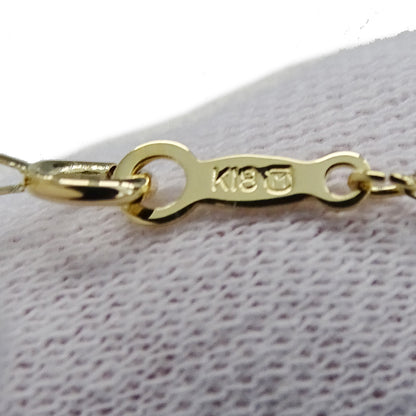 MIKIMOTO ミキモト ネックレス K18 アコヤパール 真珠 ハート ゴールド レディース 磨き済み【中古】