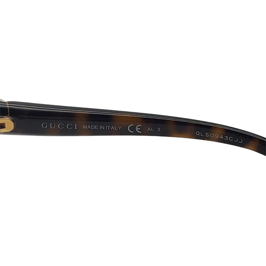 GUCCI グッチ ラブリー サングラス ブラウン GG3525 K S レディース 【中古】