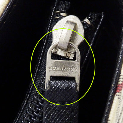 BURBERRY バーバリー トートバッグ ベージュ キャンバス レディース 【中古】