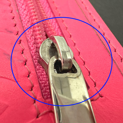 シャネル CHANEL 財布 カンボン レディース 長財布 レザー ブラック ピンク シルバー金具 ココマーク 可愛い おしゃれ 【中古】