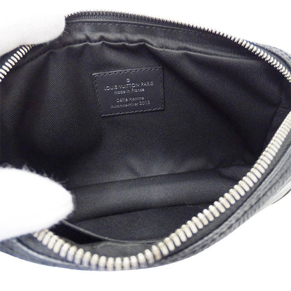 LOUIS VUITTON ルイ・ヴィトン クリストファーネメス ポシェットヴォルガ クラッチ・セカンドバッグ ブラック N61228 ダミエグラフィット メンズ 【中古】