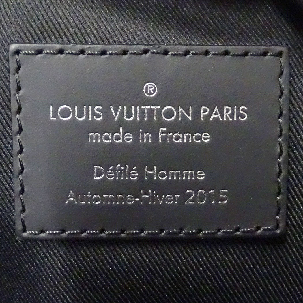 LOUIS VUITTON ルイ・ヴィトン クリストファーネメス ポシェットヴォルガ クラッチ・セカンドバッグ ブラック N61228 ダミエグラフィット メンズ 【中古】
