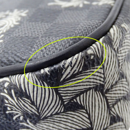 LOUIS VUITTON ルイ・ヴィトン クリストファーネメス ポシェットヴォルガ クラッチ・セカンドバッグ ブラック N61228 ダミエグラフィット メンズ 【中古】