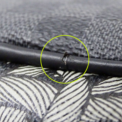 LOUIS VUITTON ルイ・ヴィトン クリストファーネメス ポシェットヴォルガ クラッチ・セカンドバッグ ブラック N61228 ダミエグラフィット メンズ 【中古】